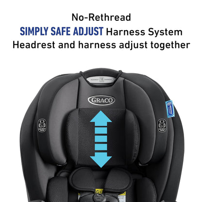 Graco Triride 3-In-1 Reclining Car Seat, Kipling - Rear & Forward Facing Car Seat, Highback Booster, Adjustable Headrest