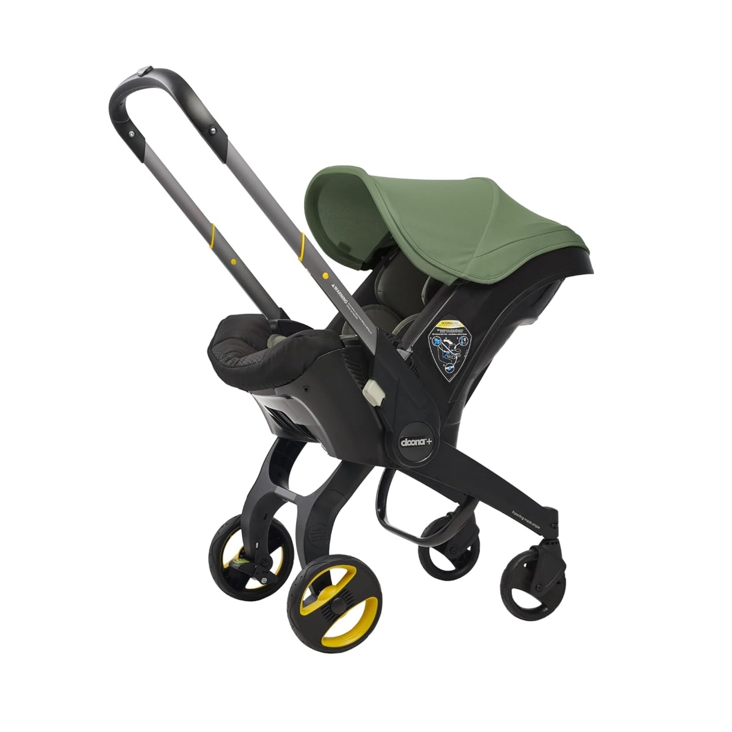 Doona Car Seat & Stroller, Desert Green - All-In-One Travel System