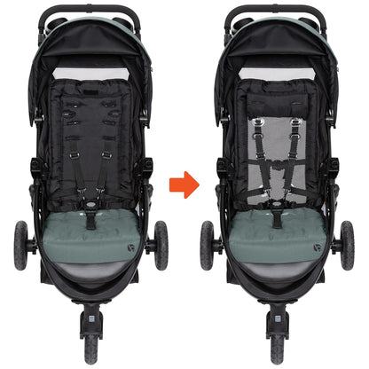 Baby Trend Passport Seasons All-Terrain Travel System, Madrid Green