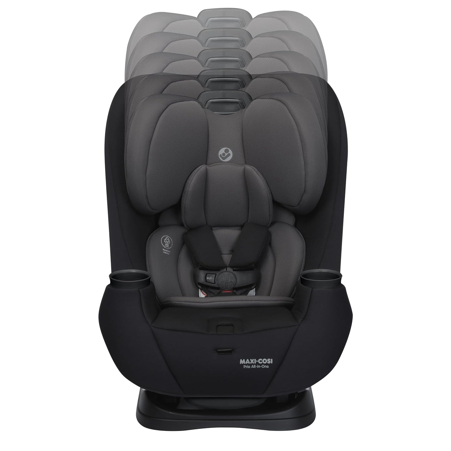 Maxi-Cosi Pria All-In-One Convertible Car Seat, Infant to Toddler Car Seat, Easy-Install Harness, Machine-Washable Cover, 5-100 Lbs, Sea Shadow