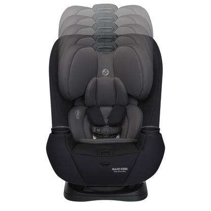 Maxi-Cosi Pria All-In-One Convertible Car Seat, Infant to Toddler Car Seat, Easy-Install Harness, Machine-Washable Cover, 5-100 Lbs, Sea Shadow