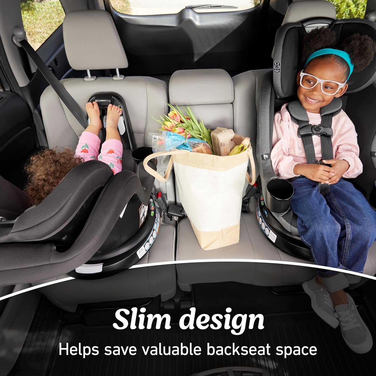 Graco Easyturn 360 2-In-1 Convertible Car Seat, 360 Degree Rotating Infant to Toddler Rotating Car Seat, 2 Modes Forward and Rear Facing, Slim Design, Cyran