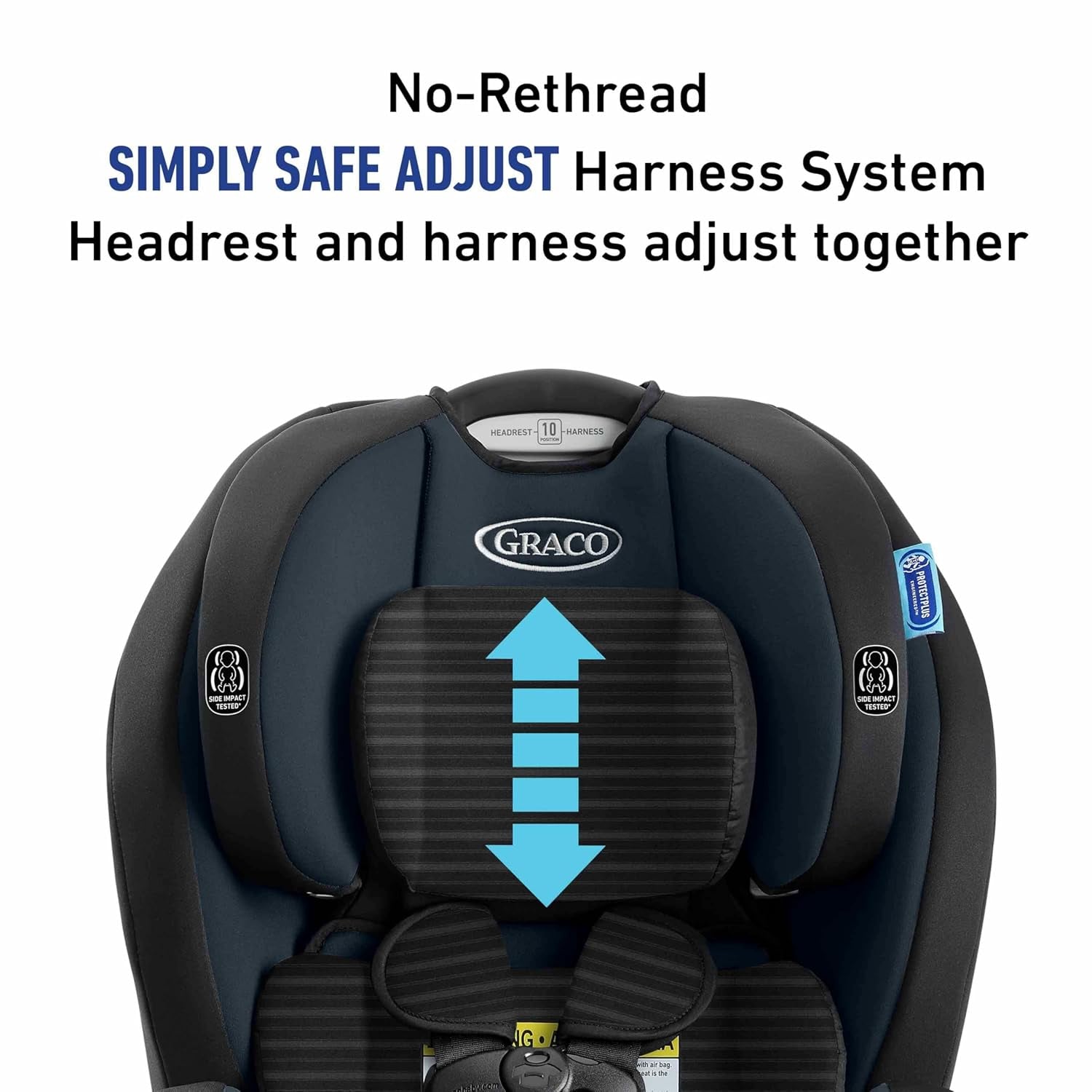 Graco Triride 3-In-1 Reclining Car Seat, Clybourne - Rear & Forward Facing Car Seat, Highback Booster, Adjustable Headrest