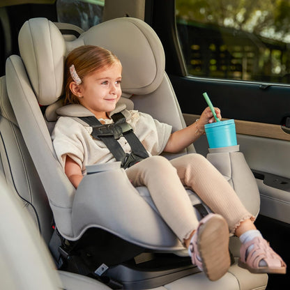 Maxi-Cosi Pria All-In-One Convertible Car Seat, Infant to Toddler Car Seat, Easy-Install Harness, Machine-Washable Cover, 5-100 Lbs, Sea Shadow