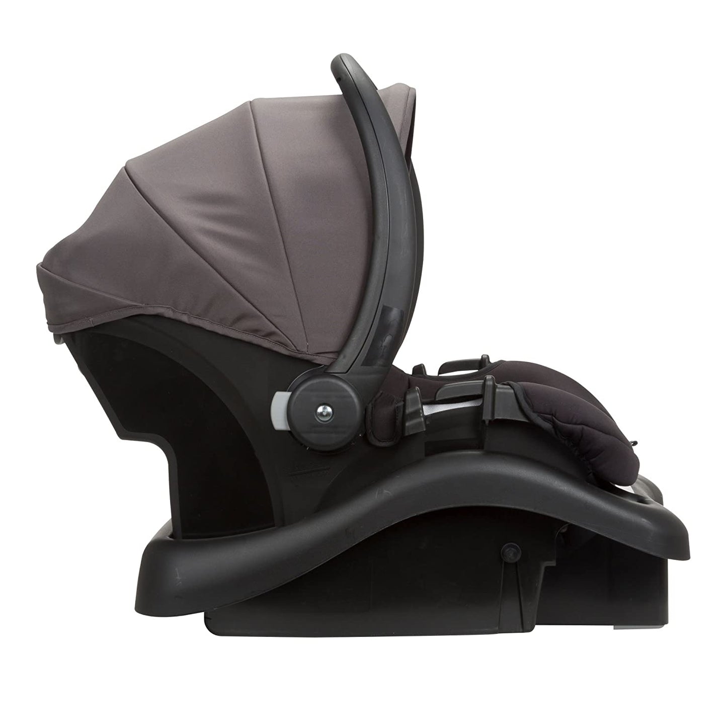 Safety 1St Smooth Ride Travel System Stroller and Onboard FLX Infant Car Seat, Newborn to Toddler Baby Combo, Easy-Install, Large Canopy, Ample Storage, Foldable, Rear-Facing 4-30 Lbs, Monument