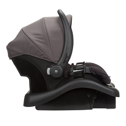 Safety 1St Smooth Ride Travel System Stroller and Onboard FLX Infant Car Seat, Newborn to Toddler Baby Combo, Easy-Install, Large Canopy, Ample Storage, Foldable, Rear-Facing 4-30 Lbs, Monument