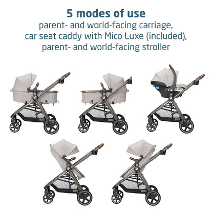 Maxi-Cosi Zelia™ Luxe 5-In-1 Modular Travel System
