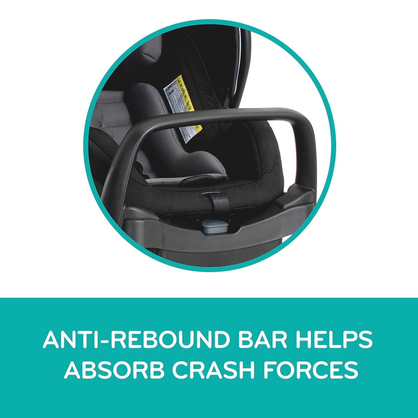 Pivot Xpand Modular Travel System with Litemax Infant Car Seat with Anti-Rebound Bar (Ayrshire Black)