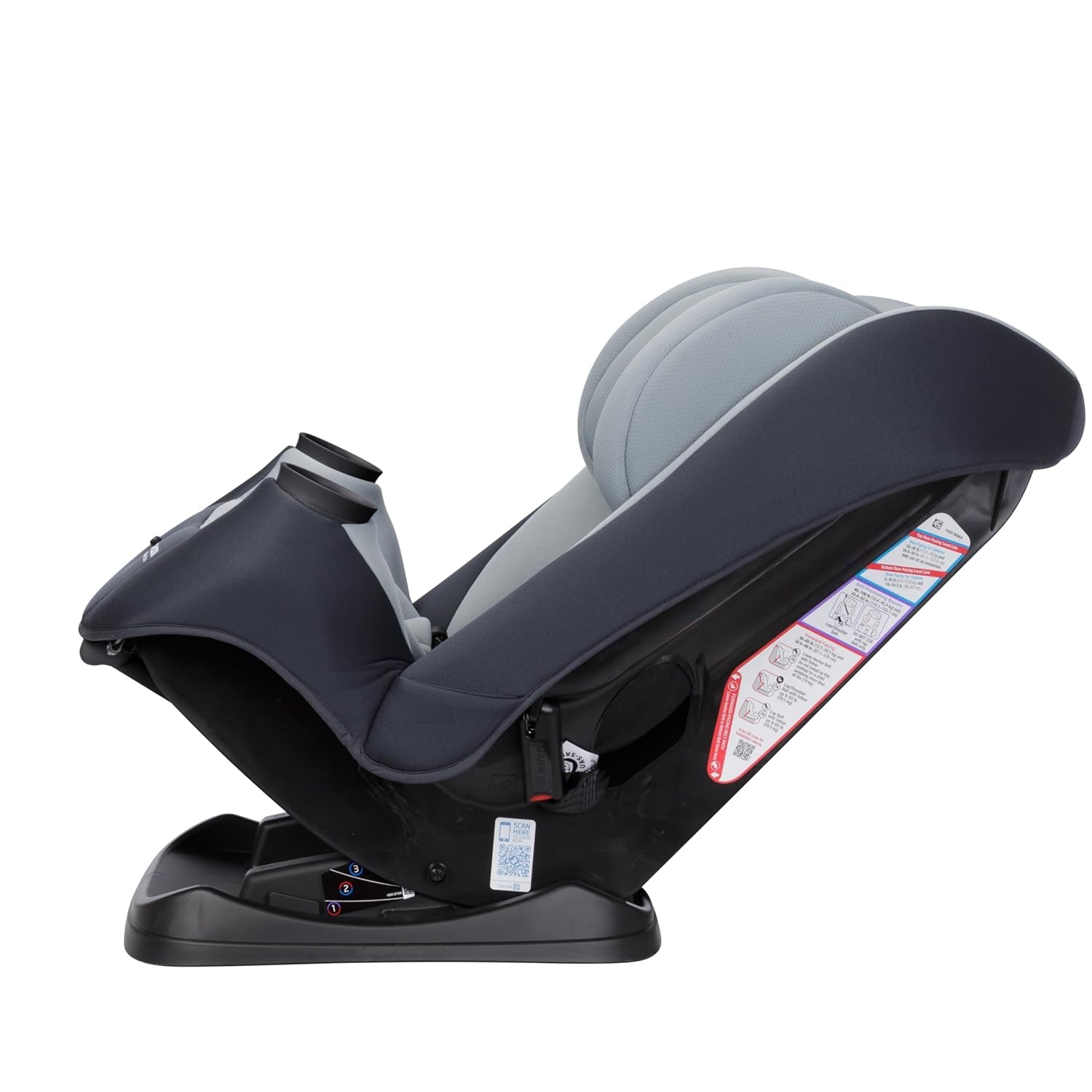 Maxi-Cosi Pria All-In-One Convertible Car Seat, Infant to Toddler Car Seat, Easy-Install Harness, Machine-Washable Cover, 5-100 Lbs, Sea Scape
