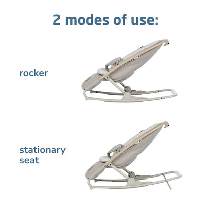 Maxi-Cosi Kori 2-In-1 Baby Bouncer Seat for Infants, Baby Rocker Chair, Portable Baby Bouncer, Classic Oat