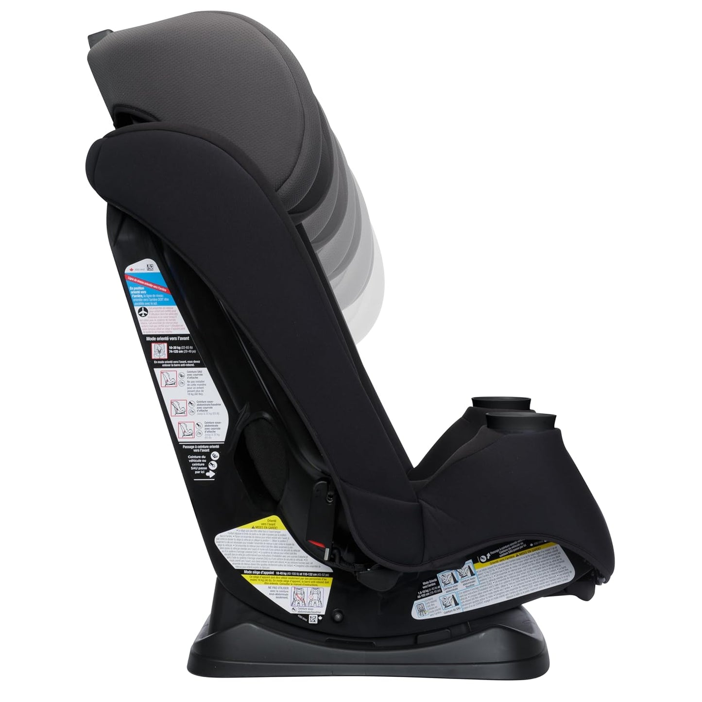 Maxi-Cosi Pria All-In-One Convertible Car Seat, Infant to Toddler Car Seat, Easy-Install Harness, Machine-Washable Cover, 5-100 Lbs, Sea Shadow
